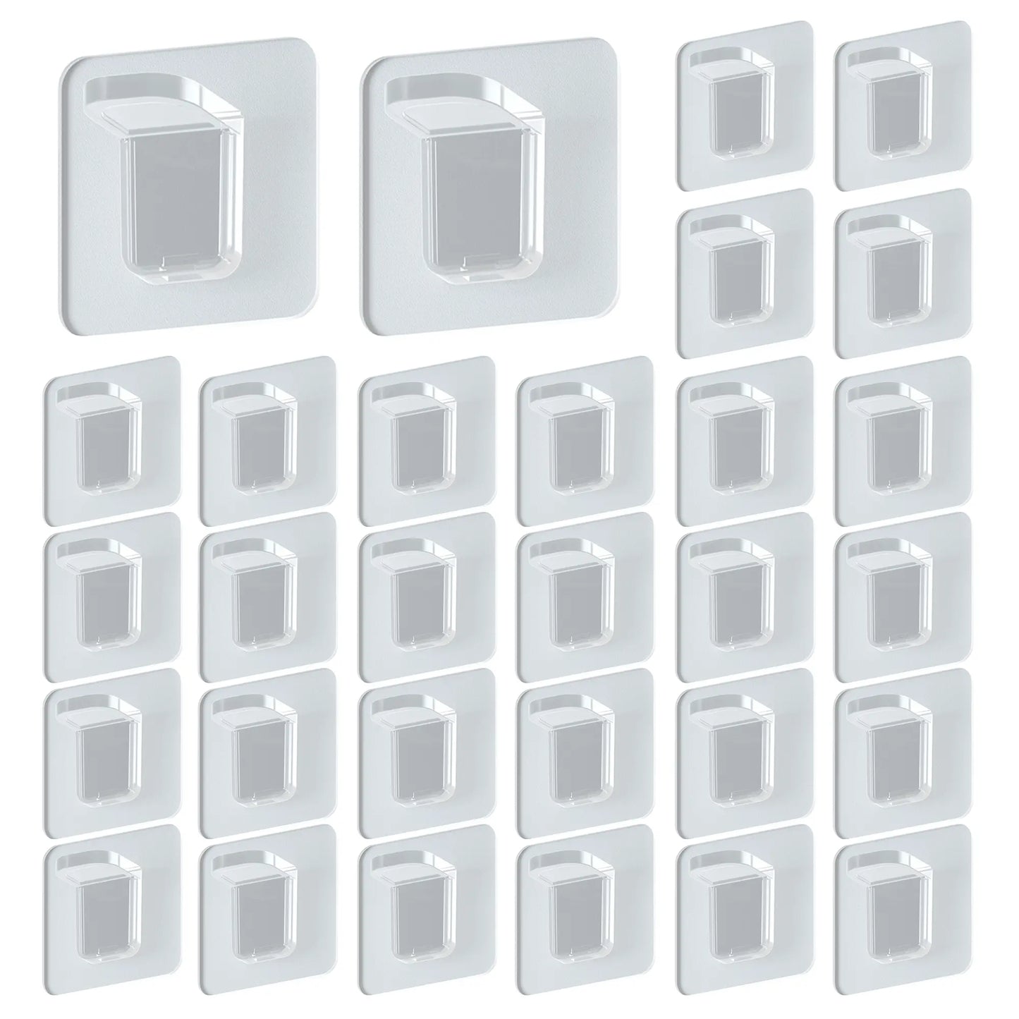 16 Counts Shelf Support Pegs, Self-Adhesive Bracket without Punch, Strong Partition Pin for Kitchen Cabinet Clapboard Bookcase