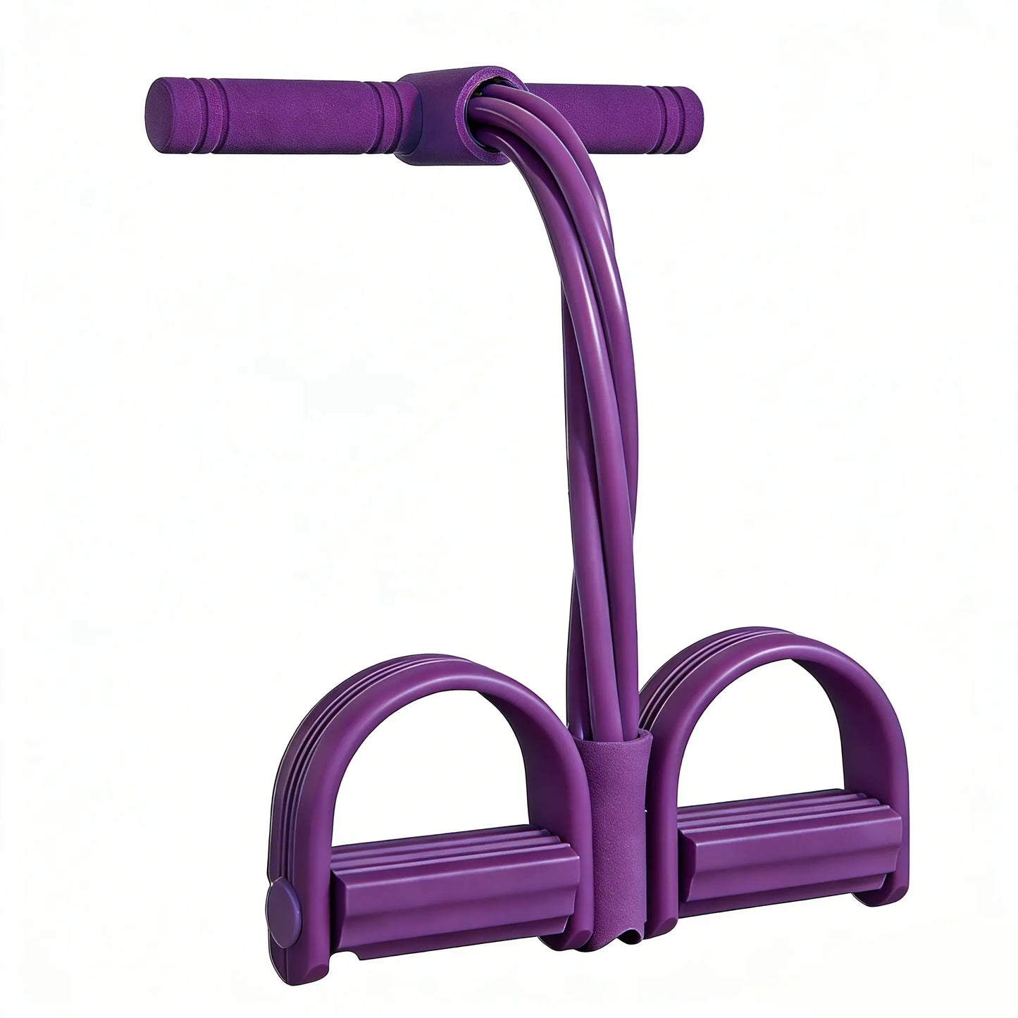 Multi-functional Pedal Resistance Band Trainer – Portable Foot Pedal Fitness Equipment Home Gym Full Body Workout Machine, Exercise Sit-ups, Yoga, Abdominal Training