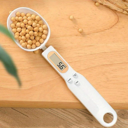 High Precision Kitchen Scale Spoon or Electronic Scale, Creative Digital Display Measuring Spoon, Compact Kitchen Scale for Cooking Baking
