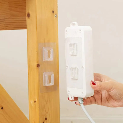 10/15 pairs Wall Hooks Hanger Double Sided Adhesive Suction Cup Sucker Kitchen Bathroom Wall Storage Holder Organizer