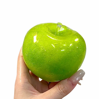 Slushie Green Apple Squishy - Moldable Non-Rebound Crunchy Fidget Toy| Perfect for Medium Grip Strength