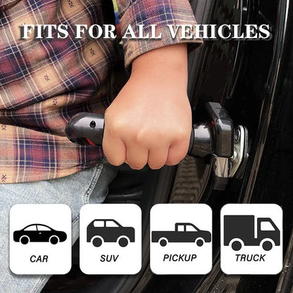 【Thoughtful Gift】Car Door Handle for Elderly Senior Kit 3-in-1 Car Handle Assist Firm Grip to Multifunction Handle Car Door and Handicapped Help Sit in Back Seat