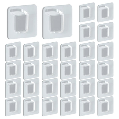16 Counts Shelf Support Pegs, Self-Adhesive Bracket without Punch, Strong Partition Pin for Kitchen Cabinet Clapboard Bookcase
