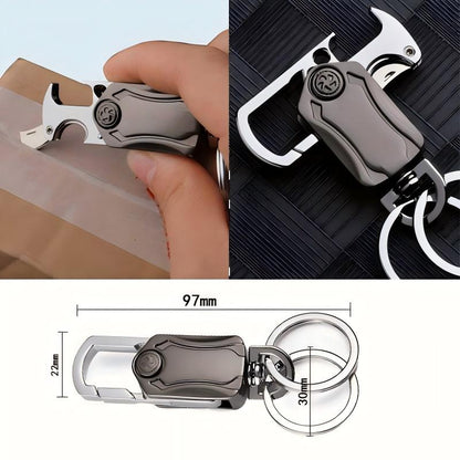 Keychains, multi-function keychains, car keychains, fidget spinner keychains, bottle openers, express knives, phone holders, stress relief gifts, daily household gifts, gifts for men