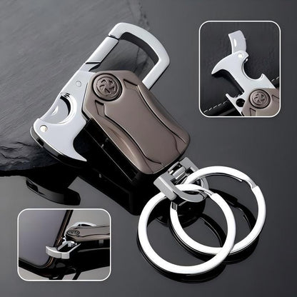 Keychains, multi-function keychains, car keychains, fidget spinner keychains, bottle openers, express knives, phone holders, stress relief gifts, daily household gifts, gifts for men