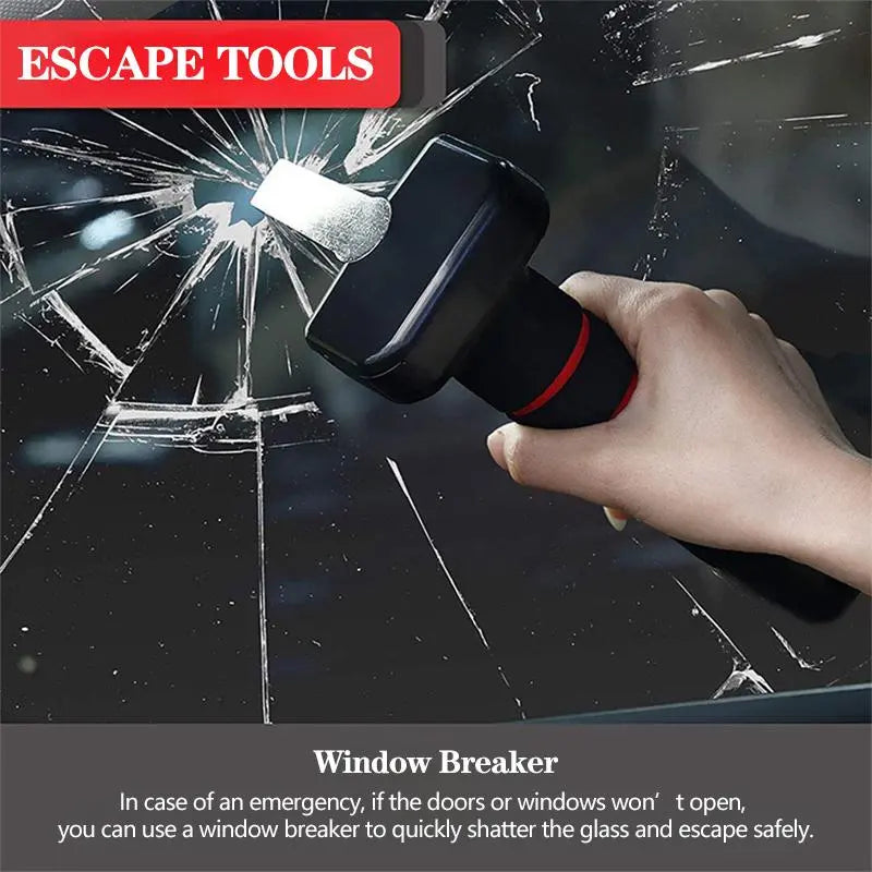 【Thoughtful Gift】Car Door Handle for Elderly Senior Kit 3-in-1 Car Handle Assist Firm Grip to Multifunction Handle Car Door and Handicapped Help Sit in Back Seat