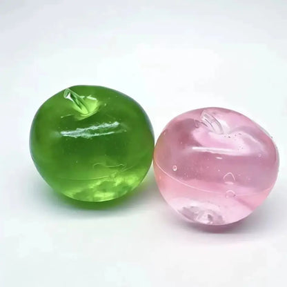 Slushie Green Apple Squishy - Moldable Non-Rebound Crunchy Fidget Toy| Perfect for Medium Grip Strength