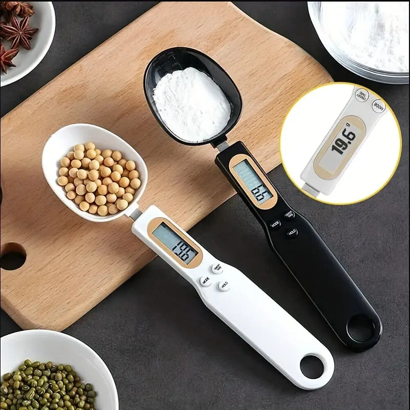 High Precision Kitchen Scale Spoon or Electronic Scale, Creative Digital Display Measuring Spoon, Compact Kitchen Scale for Cooking Baking