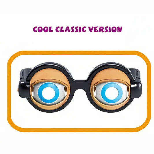 Fun and quirky glasses, , creative prank toy, Easter, Christmas, and birthday gift, novelty and funny gadget, game accessory, suitable for party supplies,suitable for children Halloween Cartoon Eye