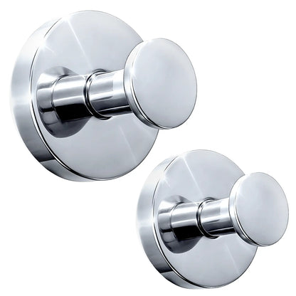 2 PCS Suction Cup Hooks christmas gift Gadgets Kitchen home essentials suction Hooks bathroom accessories Waterproof Reuseable for Shower Bathroom Towel Hooks Shower Hooks Holders Shower Hooks Hanging Towels Loofah Robe