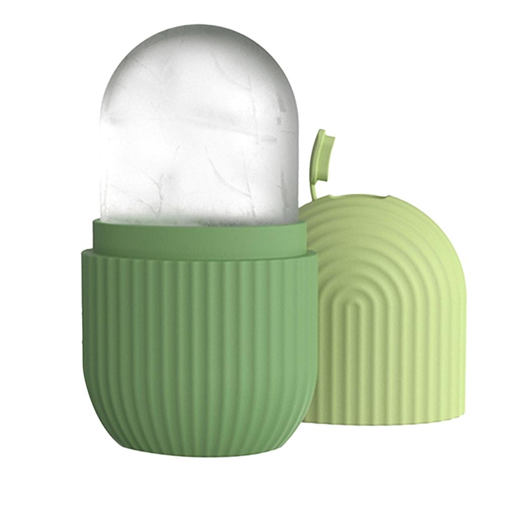 Ice Face Roller, 1 Count Reusable Silicone Ice Face Cube Massager, Facial Beauty Roller Soothing Skincare Tool for Facial Care, Facial Cleansing Instrument, Facial Beauty Massagers #GLOBAL PICKS