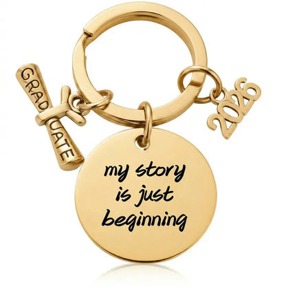 Graduation Gifts for Him Her Class of 2026 Graduation Keychain Grad Gifts Women Men Daughter Son High School College