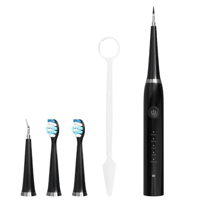 Ultrasonic Dental Plaque Remover for Humans & Pets - Professional Teeth Cleaning Kit for Tartar & Stain Removal, Safe & Gentle Electric Toothbrush for Cats, Dogs and People #SummerVibes