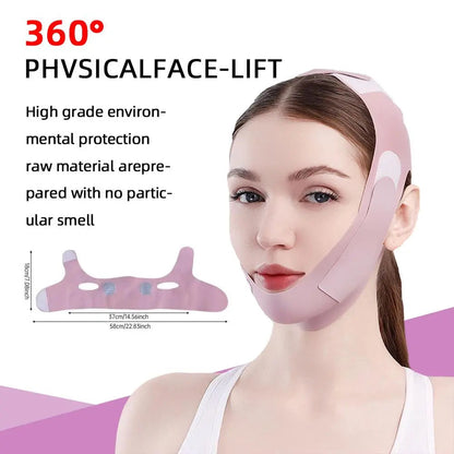 Graphene V-Line Mask, Chin Up Mask V Shaped Face Mask Jaw Exerciser