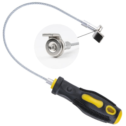 Heavy-Duty Magnetic Oil Drain Bolt Removal Tool, Anti-Scald Oil Pan Bolt Remover, Universal Flexible Drain Plug Removal Tool — Perfect for OilChanges