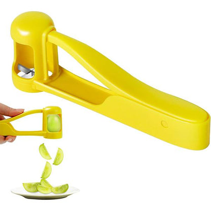 Deals for You Days LUVAN Grape Cutter for Toddlers 1-3 - Stainless Steel Baby Fruit Slicer Safe & Easy Grape, Cherry Tomato, Strawberry, Blueberry Cutter - Lightweight Kitchen Gadget for Fruit Salad & Cake Decor