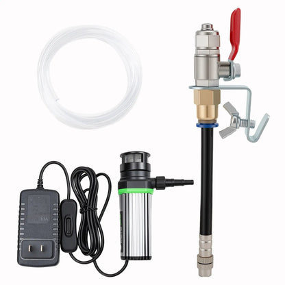 Angle Grinder Dust Remover Water Sprayer, 3.9" (10cm) Aluminum & Brass Misting Attachment, Dual-Mode Adjustable Water Feed for Cutting Tile, Concrete, Marble & Stone