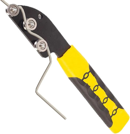 Stainless Steel Cable Straightener Tool - Professional Manual Untwisting & Bending Device for Electricians, HVAC & Telecom Projects