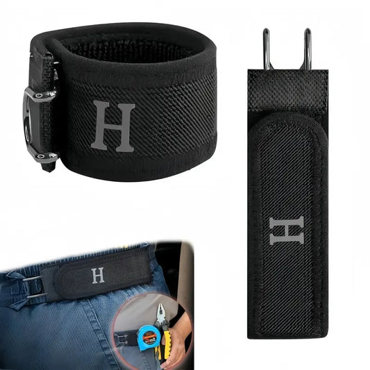 Tactical Metal Hook Elastic Belt (Unisex) - Patented No - Buckle Invisible Design | Soft Adjustable Side TikTokShopBlackFriday
