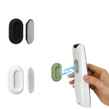 5 Pack Magnetic Remote Control Holder – Upgraded Silicone Magnetic Wall Mount for TV, Fan & Air Conditioner Remotes – Self-Adhesive, No-Drill Remote Control Holder Wall Mount